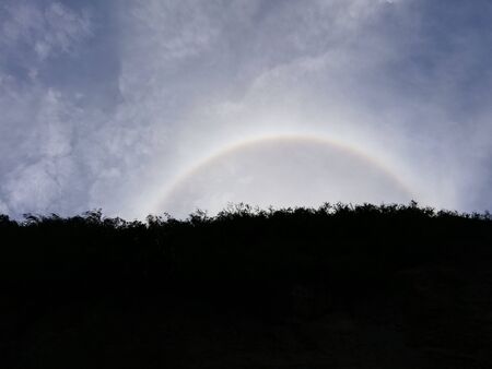Hollow of the sun of the sunny dayの写真素材