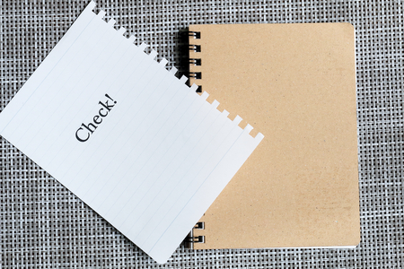 Check!の写真素材