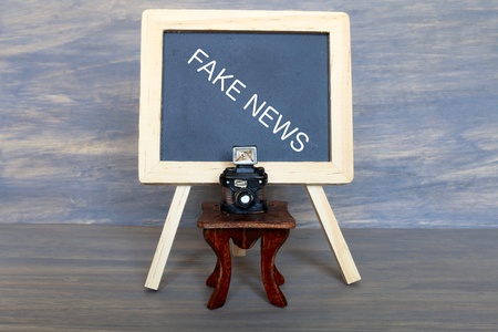FAKE NEWSの写真素材