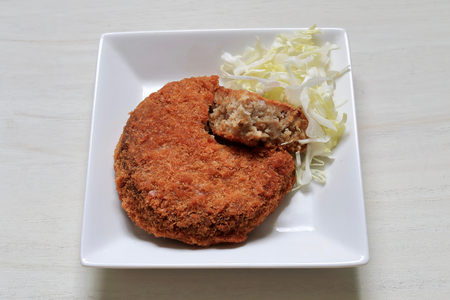 minced meat cutlet