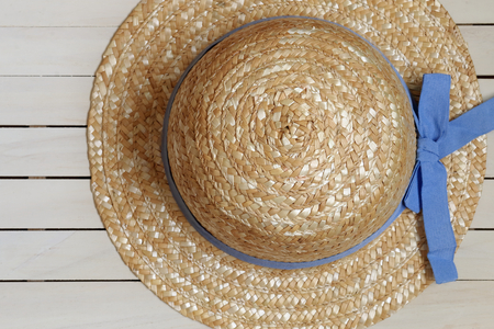 Straw Hatの写真素材