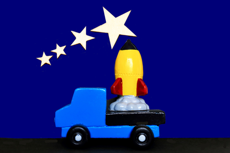 Mobile rocketの写真素材