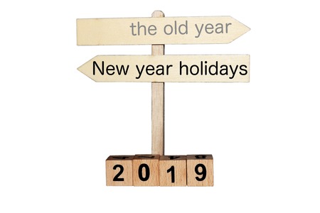 Signs of 2019の写真素材