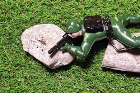 Soldier to fire (toy soldiers)