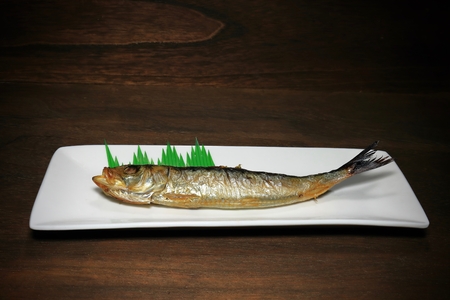 Sardine barrel driedの写真素材