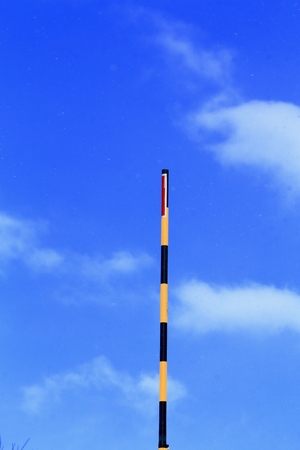 Line breaker poleの写真素材