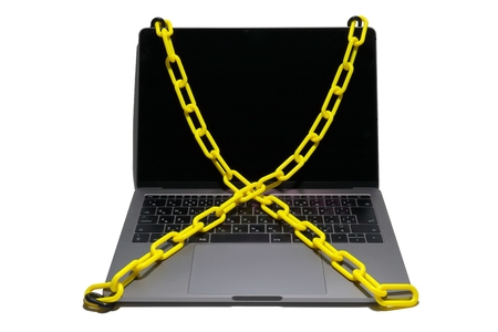 Concept of Internet securityの写真素材