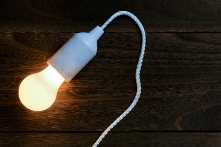 To light the lightsの写真素材