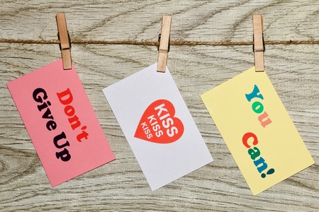 hung a heart card