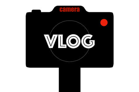 Vlogの写真素材