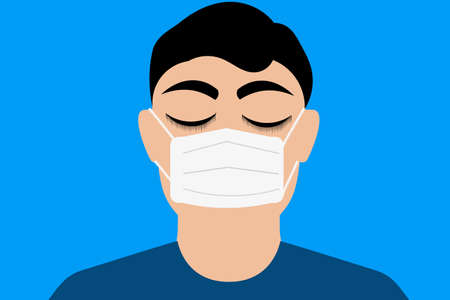 Mask and facial expressionsの写真素材