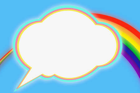 Colorful callouts
Colorful speech balloon