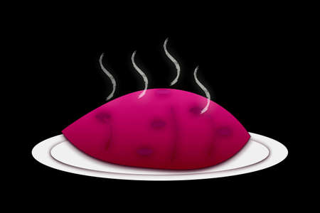 Baked potatoes
Yakiimoの写真素材