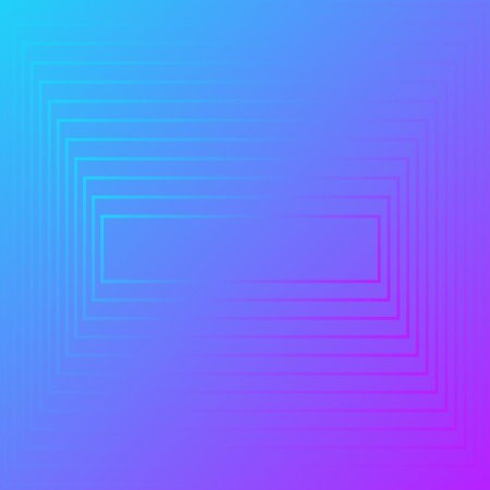 Abstract modern square background empty middle, rectangles on edges stripes, gradient...