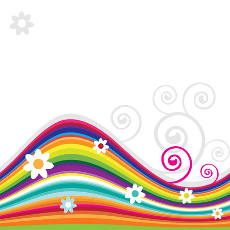 Abstract summer backgroundのイラスト素材