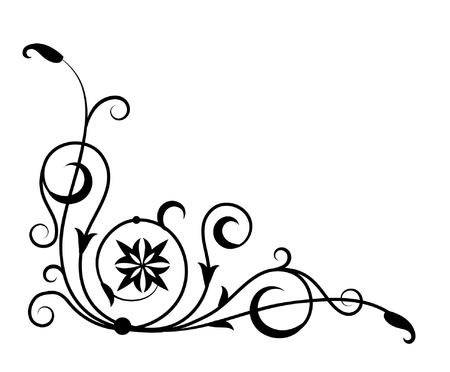 Floral ornamentのイラスト素材