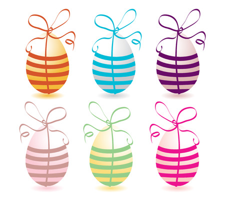 Easter eggs collection for your designのイラスト素材