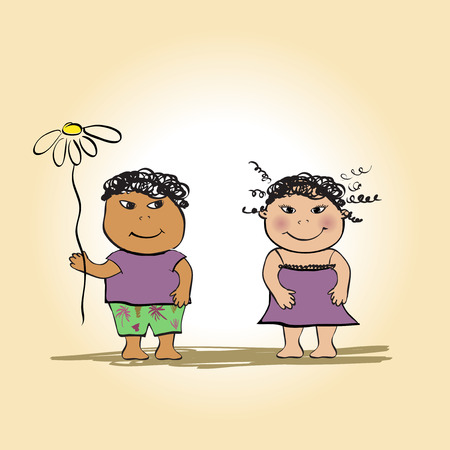 Romantic date. See also similar work in my galleryのイラスト素材