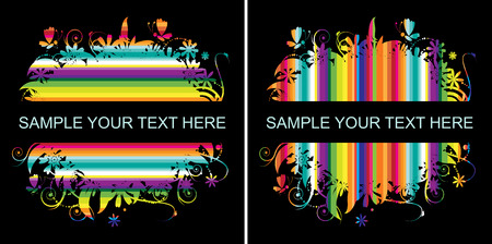 Colorful background with place for your textのイラスト素材