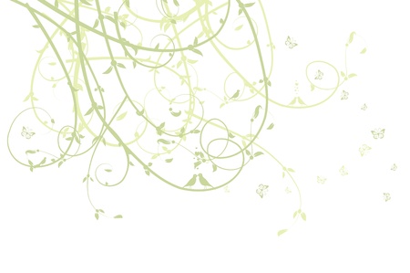 Leaf green silhouette for your designのイラスト素材