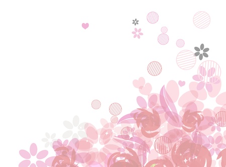 Floral background for your designのイラスト素材
