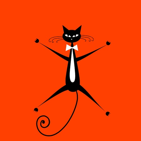 Funny cat for your designのイラスト素材