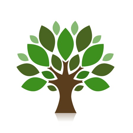 Art tree for your designのイラスト素材