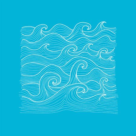 Abstract sea background for your designのイラスト素材