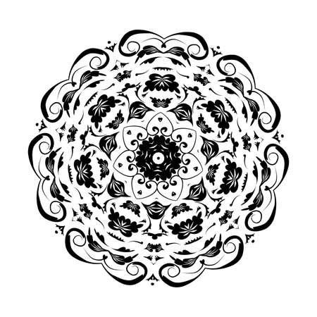 Mandala, floral ornament for your designのイラスト素材