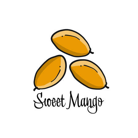 Sweet Mango for your designのイラスト素材