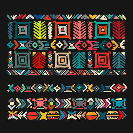 Ethnic handmade ornament, pattern for your designのイラスト素材