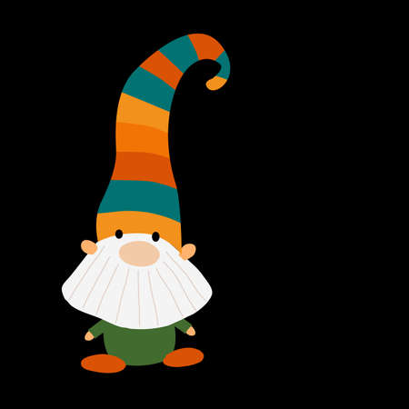 Garden gnome. Fairytale character for your designのイラスト素材