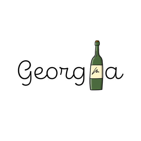 Georgia Country Logo for your designのイラスト素材