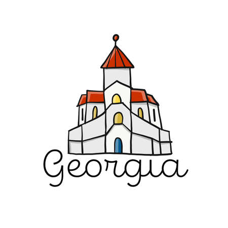 Georgia Country Logo for your designのイラスト素材
