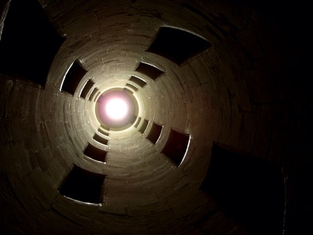 Stairs in the castle