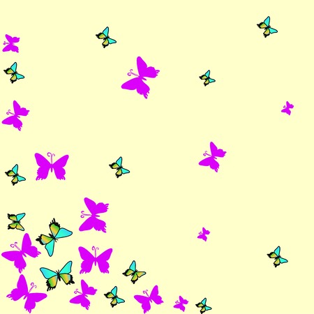 butterflyのイラスト素材