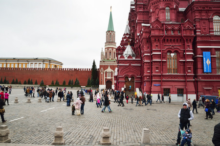 Red square, Moscow, Russia, 04.11.2015.14:00のeditorial素材