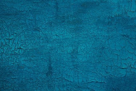 Texture of Wood blue panel for backgroundの写真素材