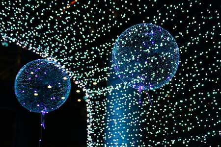 New Taipei City Merry Christmas Cityの写真素材