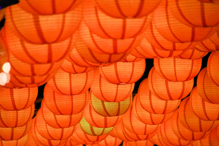 taiwan lantern festivalの写真素材