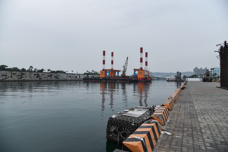 Kaohsiung, Taiwan - September 2, 2019 The Pier-71 Art Center