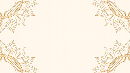 Round mandala on colorful gradient background. Translucent mesh pattern in the form of a mandala. Mandala with floral patterns. Pastel Yoga template. Gradient background with round mandala.の写真素材