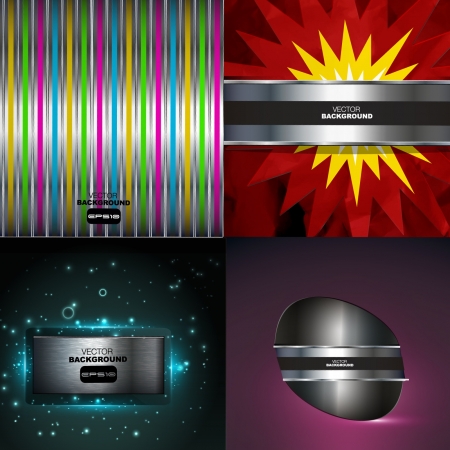 Abstract steel backgrounds designのイラスト素材