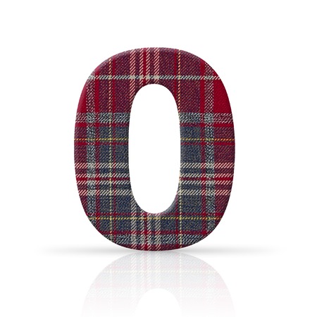 zero plaid fabric textureの写真素材