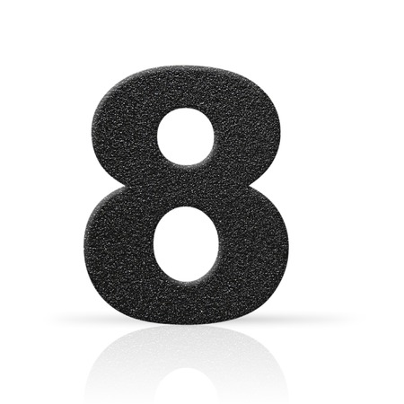 eight number asphalt textureの写真素材