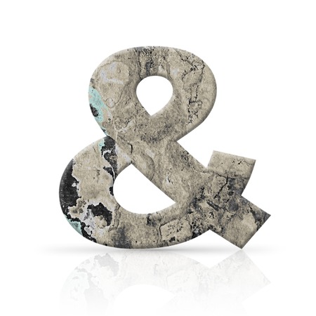 and symbol grunge wall textureの写真素材