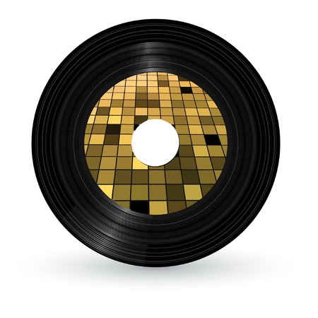 vinyl backgroundのイラスト素材