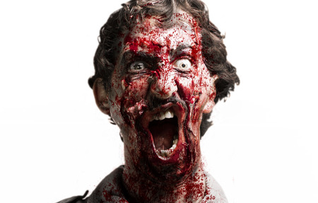 zombie man portrait