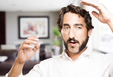 young cool manの写真素材