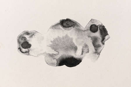 empty watercolor paper texture or backgroundの写真素材